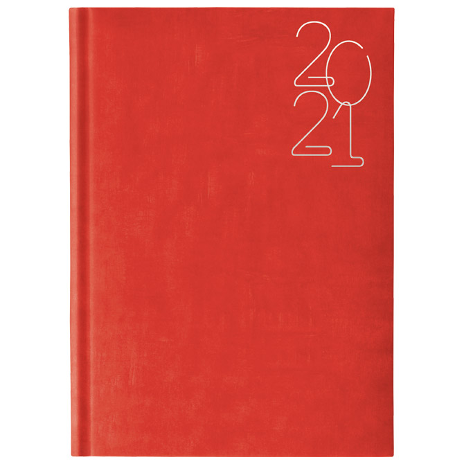 Rokovnik A4 Wall 361 crveni