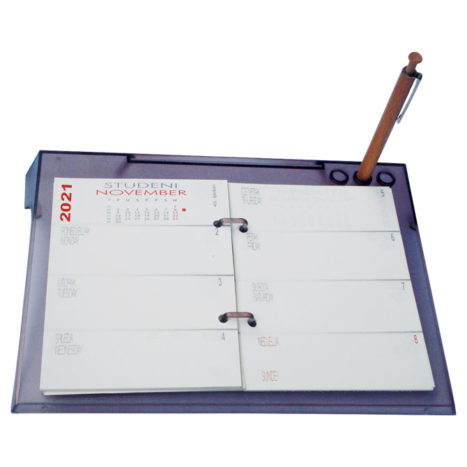 Kalendar stolni Plexi tjedni 2026.