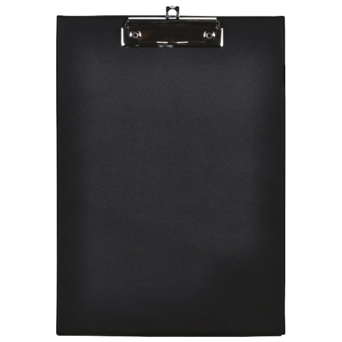 Ploča klip+kvačica A4 kartonski pp Fornax crna
