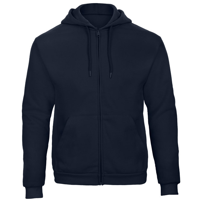 Majica dugi rukavi zip B&C ID.205 270g tamnoplava M!!