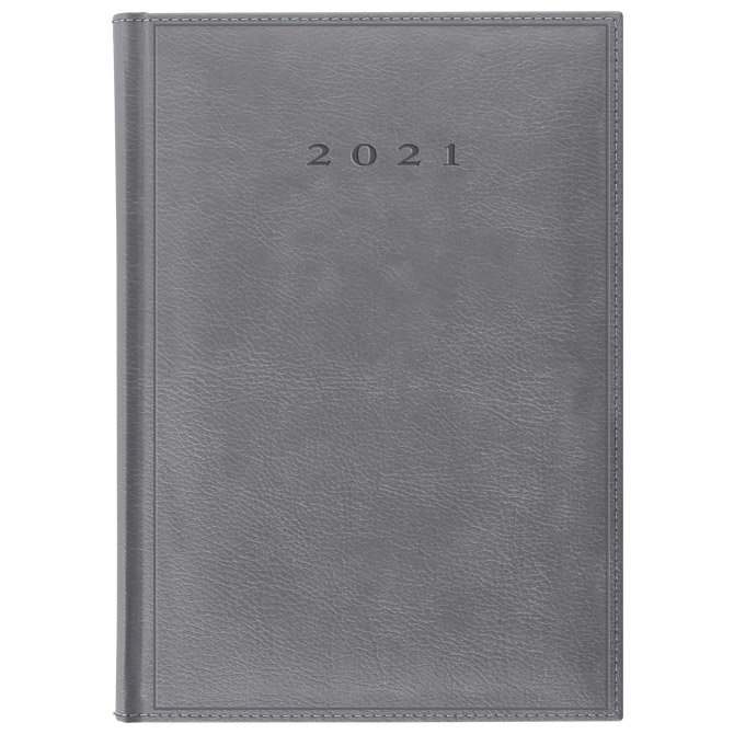 Rokovnik A4 Arizona 377-TSD metalik sivi