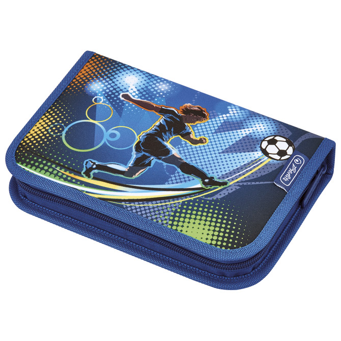 Pernica puna 1zip 2preklopa Soccer Herlitz 50008391!!