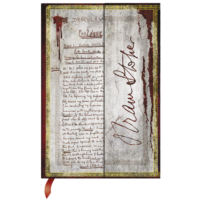 Notes 10x14cm-mini crte  88L magnet Bram Stoker, Dracula Paperblanks PB4398-0!!