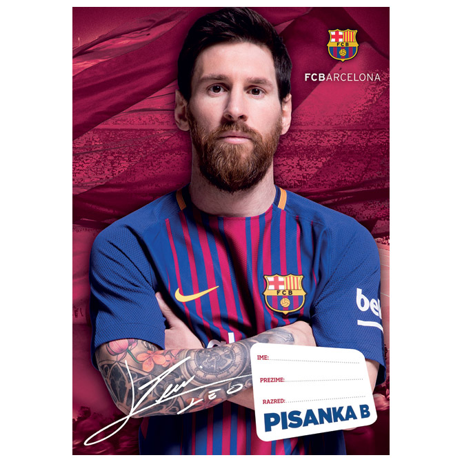 Obrazac školski pisanka "B" za 1razred Barcelona Mar-Mar!!