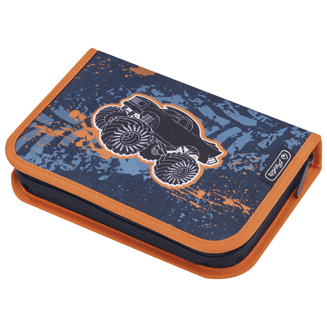 Pernica puna 1zip 2preklopa Monster Truck Herlitz 50014408!!