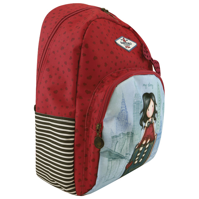 Ruksak školski 2 zipa My Story Gorjuss 693GJ07!!