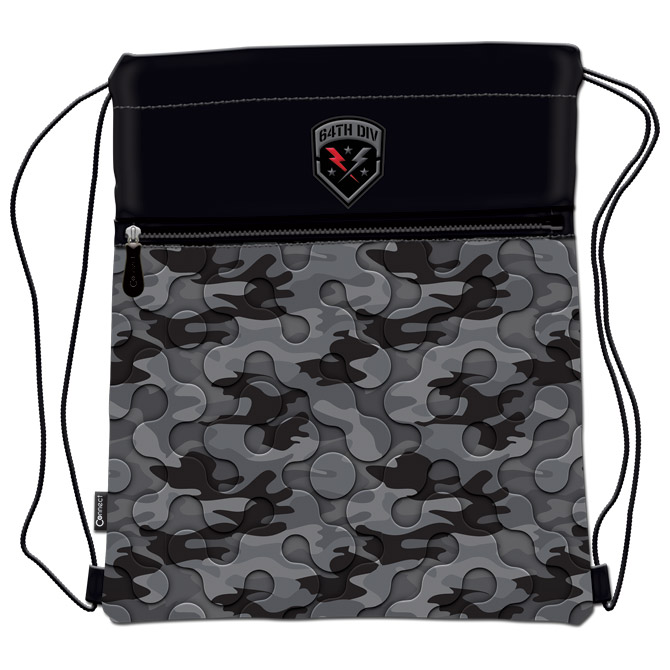 Vrećica za tjelesni Army Camo Gray Connect crno-siva!!
