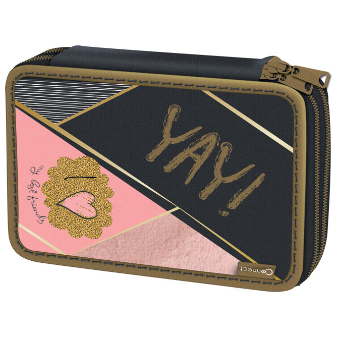 Pernica puna 2zipa YAY Connect sivo-pastelroza!!