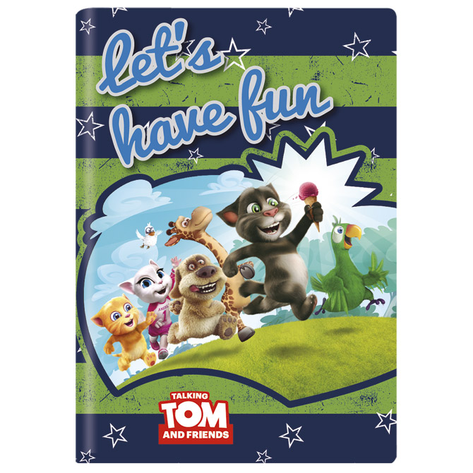 Teka meki uvez A4 karo 40L 80g Talking Tom and Friends Together Forever!!