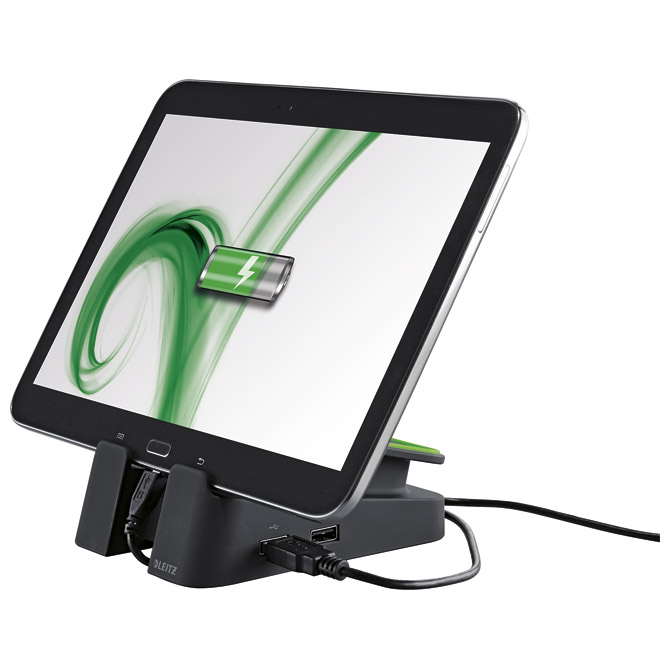 Punjač za tablet stolni PC Complete Leitz 6228 crni
