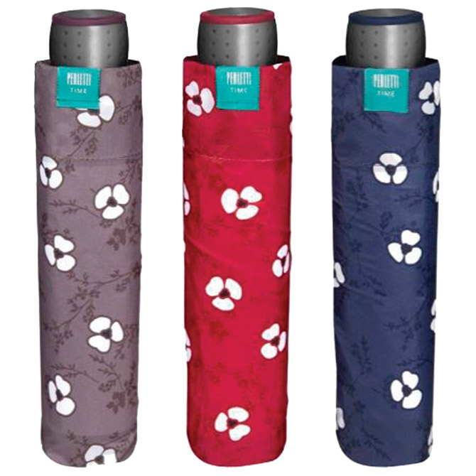 Kišobran ručni sklopivi s plastičnom drškom Time Perletti 26161 sortirano