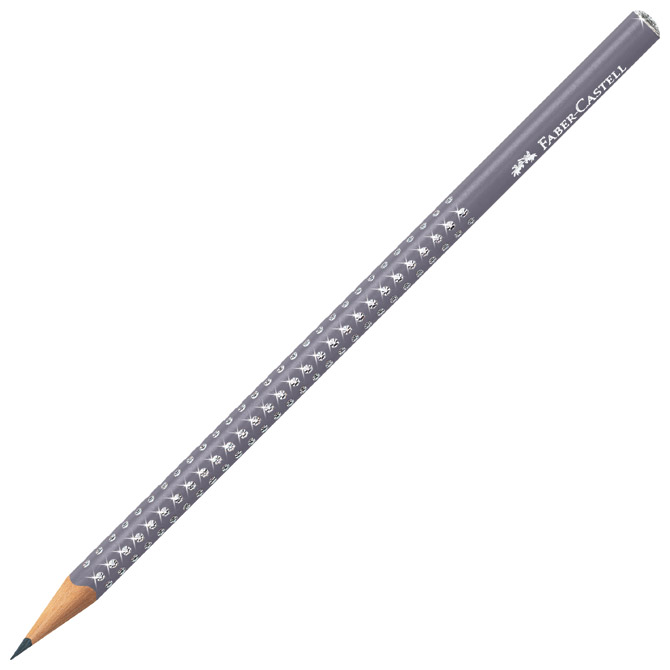 Olovka grafitna B Sparkle Faber-Castell 118235 siva!!