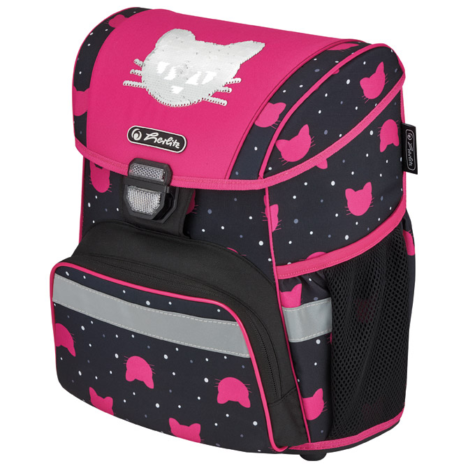 Torba školska anatomska Loop Black Cat Herlitz 50032549!!