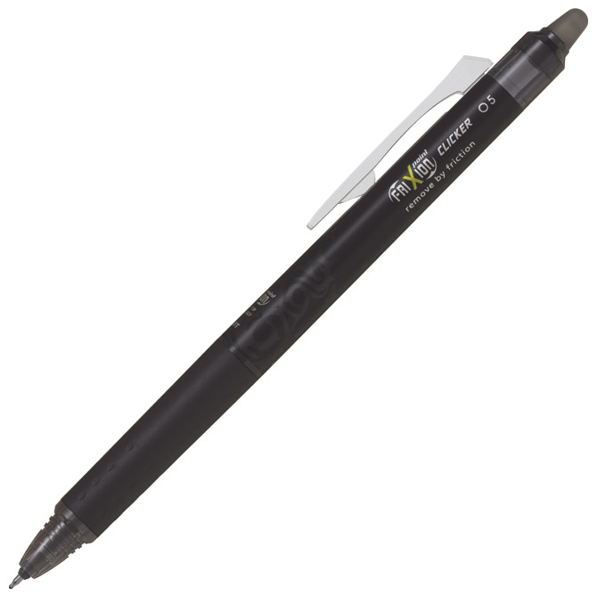 Roler gel 0,5 mm Frixion point clicker piši-briši Pilot BLRT-FRP5-B crni