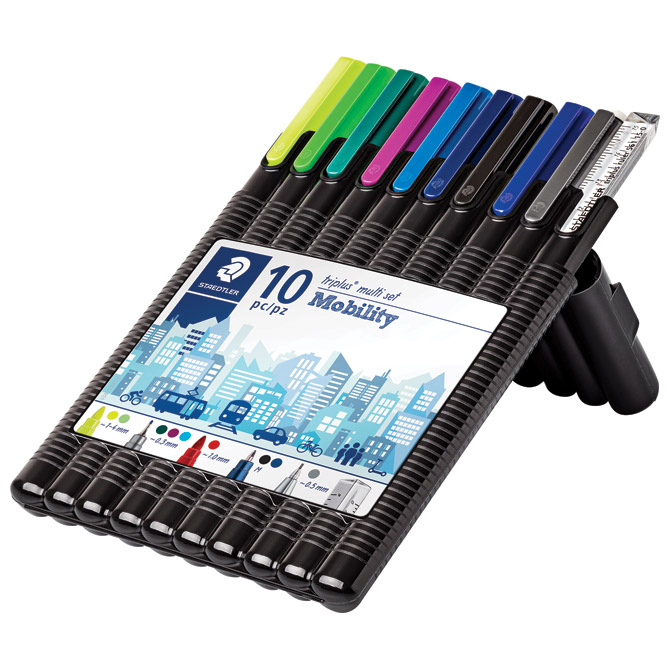 Set za pisanje Triplus Mobility Staedtler 34 SB10MS!!