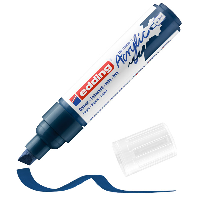 Marker akrilni 5-10 mm Edding 5000933 tamnoplavi