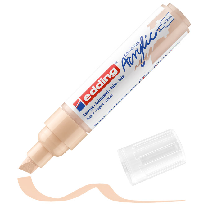 Marker akrilni 5-10 mm Edding 5000255 bež
