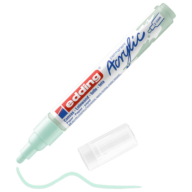 Marker akrilni 2-3 mm Edding 5100928 mint