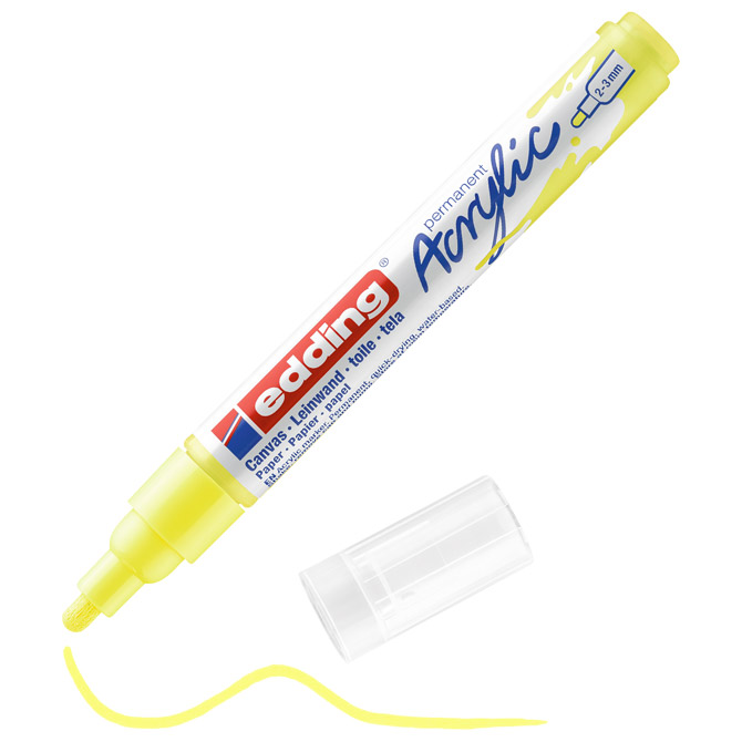 Marker akrilni 2-3 mm Edding 5100065 fluo žuti