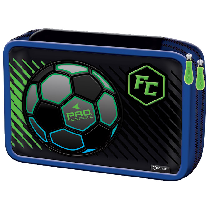 Pernica puna 2zipa Pro Football Connect plavo-fluo zelena