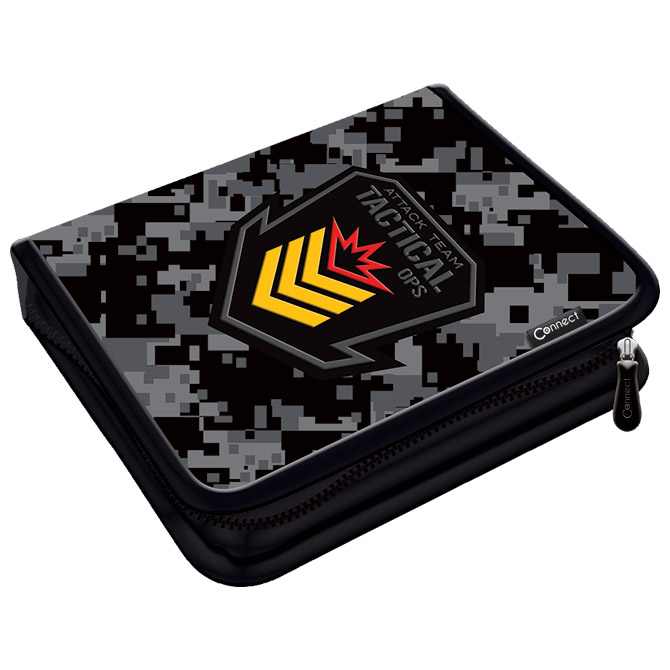 Pernica puna 1zip 2preklopa Army 1A Connect crno-siva
