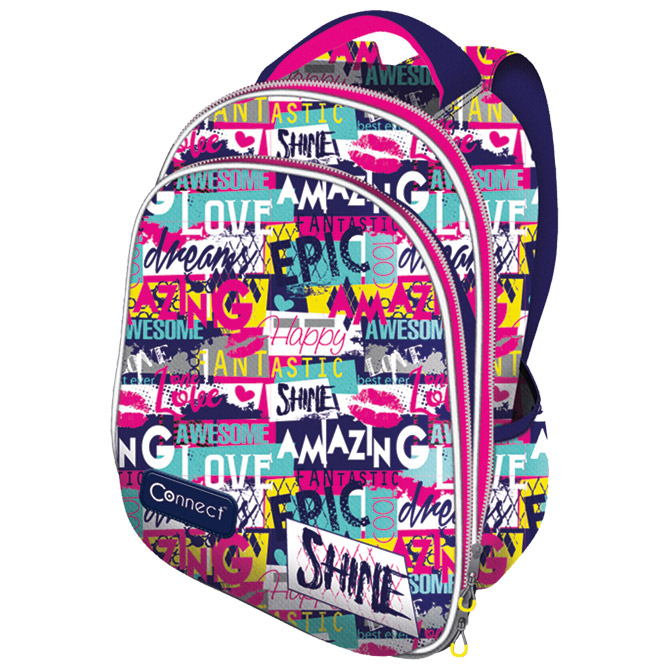 Ruksak školski anatomski lagan XT Shine Connect!!