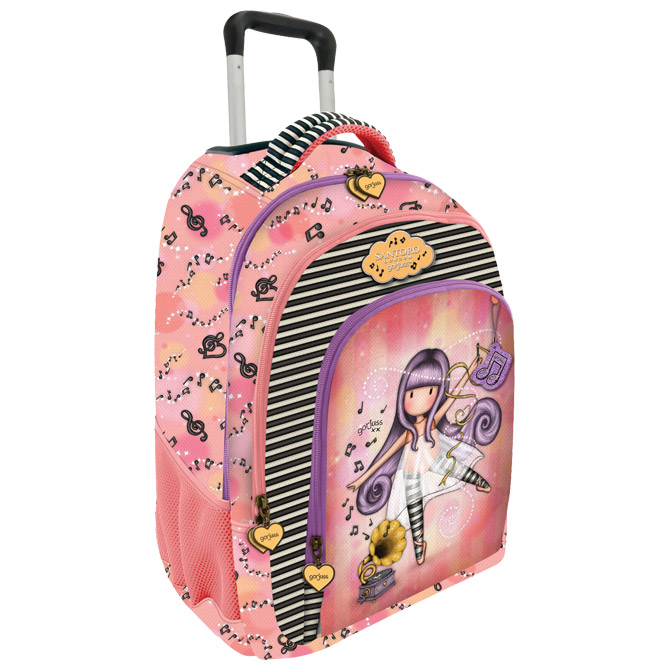 Ruksak školski anatomski s kotačićima Little Dancer Gorjuss 1042GJ06!!