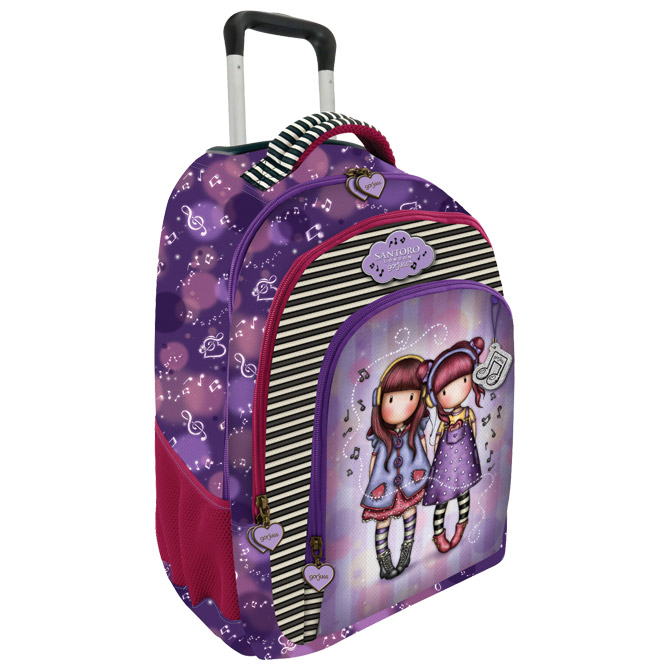 Ruksak školski anatomski s kotačićima The Duet Gorjuss 1042GJ07