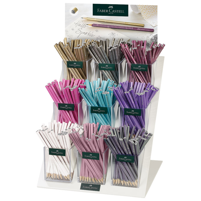 Stalak s olovkama grafitnim Sparkle pk432 Faber-Castell 118228!!