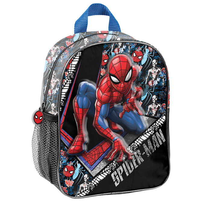 Ruksak vrtićki 3D Spiderman SPW-503 crno/crveni