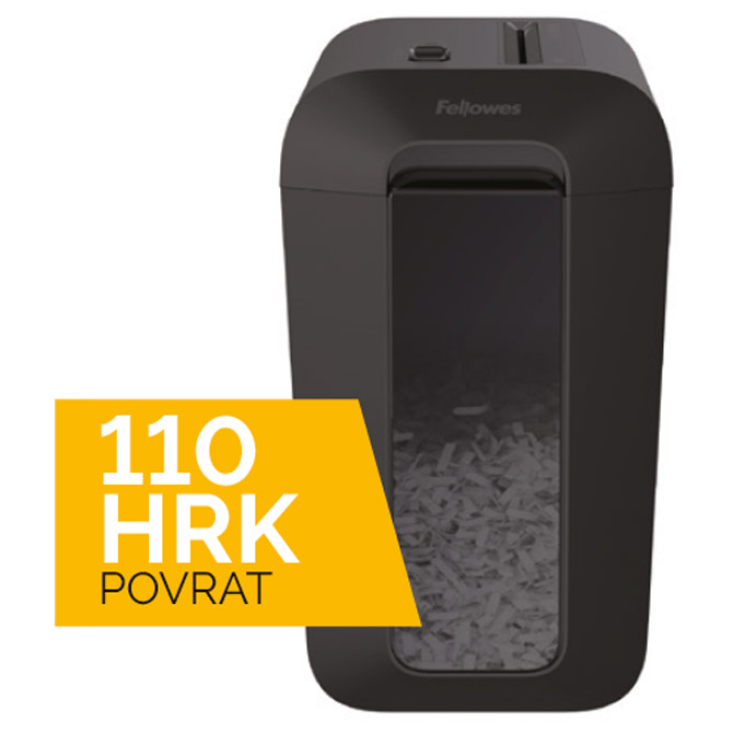 Uništavač dokumentacije  10 listova CrossCut LX-65 Fellowes 4400701 +