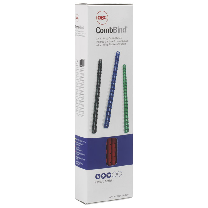 Spirala plastična fi-14 mm pk100 GBC.4028178 crna