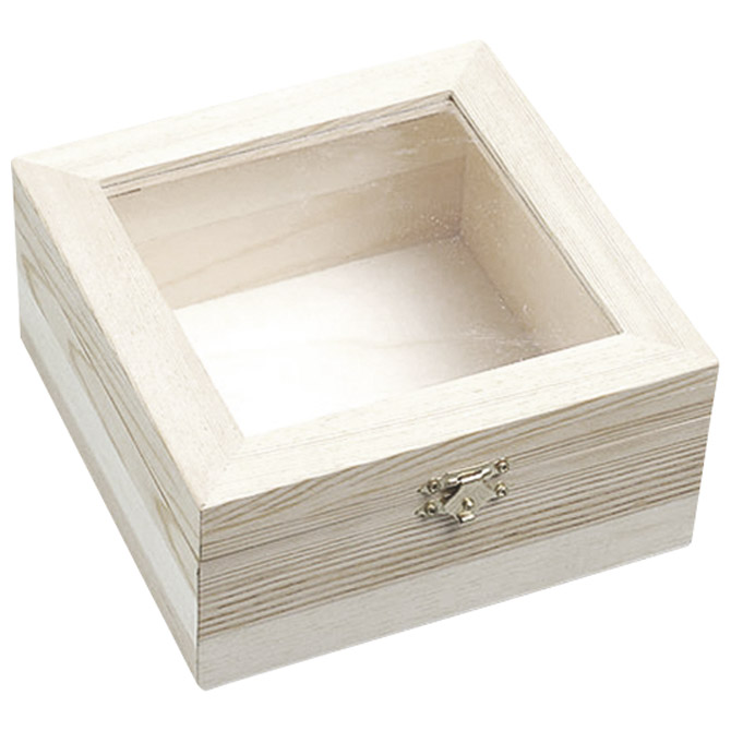 Kutija ukrasna drvena 15,8x15,8x7,8cm Knorr Prandell 8735720