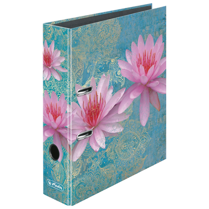 Registrator A4 široki samostojeći Arabian night-Water Lilies Herlitz 50013418!!