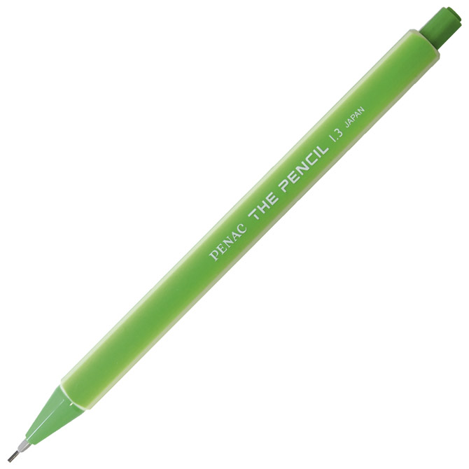 Olovka tehnička 1,3mm gumirana The Pencil Penac pastelno zelena!!