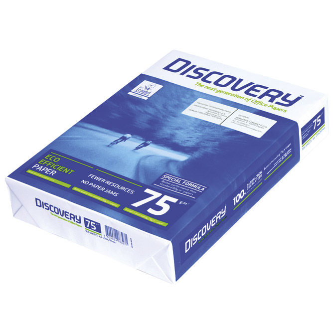 [000000387] Papir ILK Discovery A4 75g pk500 Soporcel