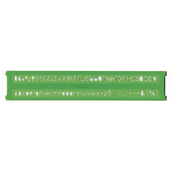 Šablona ravna 5,0 mm Arda 3025 blister