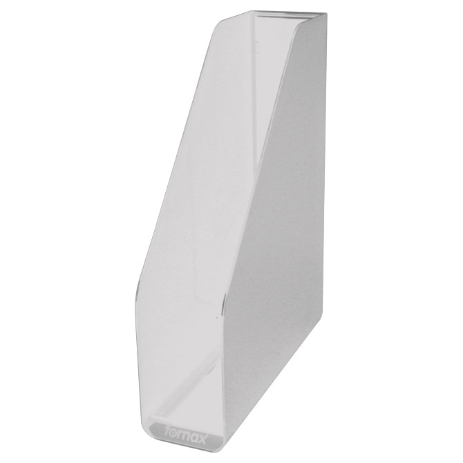 Stalak za spise okomit plastičan Fornax prozirni!!