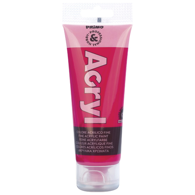 Boja akrilna  75ml pvc tuba Primo 420TA75301 roza magenta