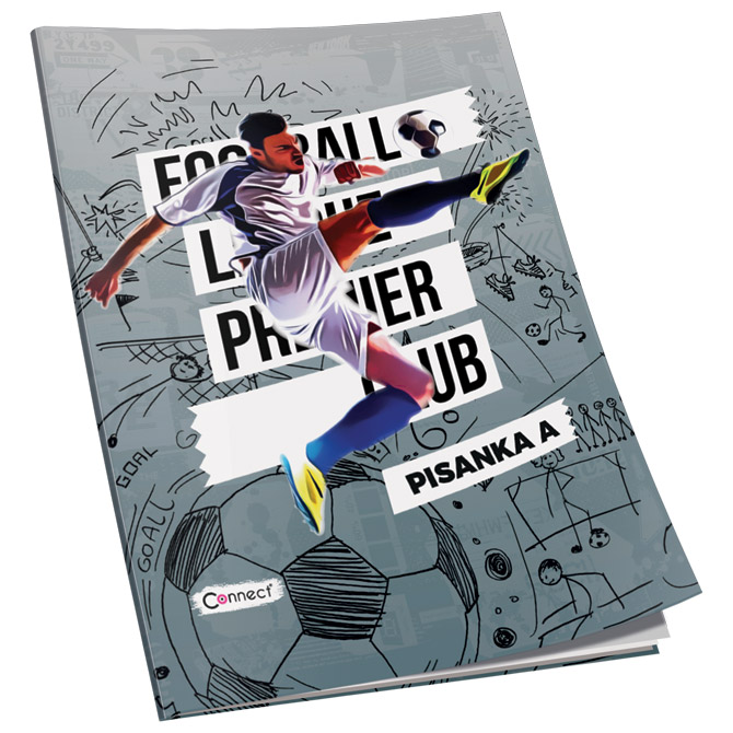 Obrazac školski pisanka "A" za 1razred Premium Connect Boy