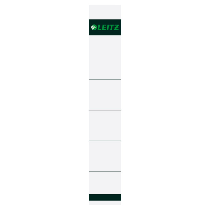 Etikete za registratore A4 uske pk10 Leitz 16080285 sive blister