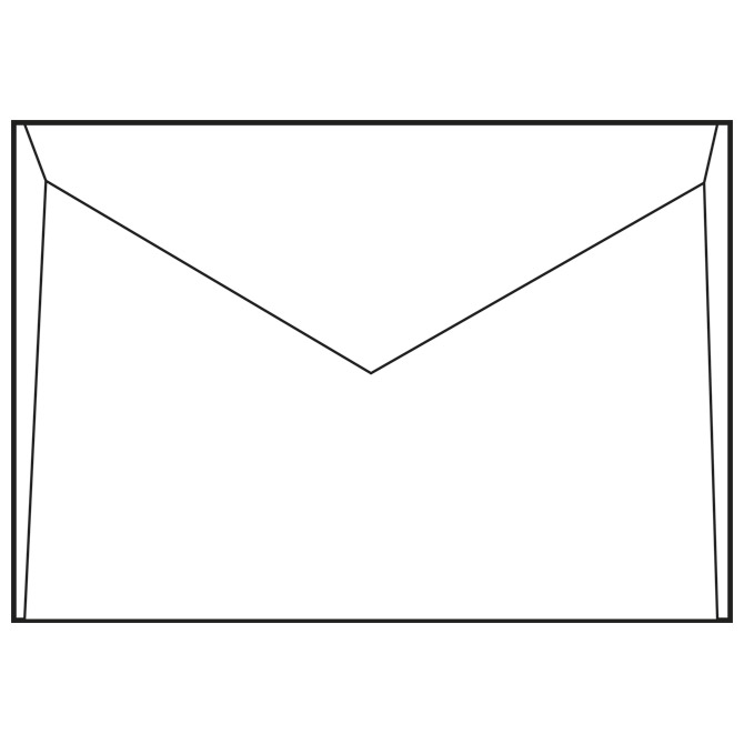 Kuverte B6-BB 75g pk1000 Fornax