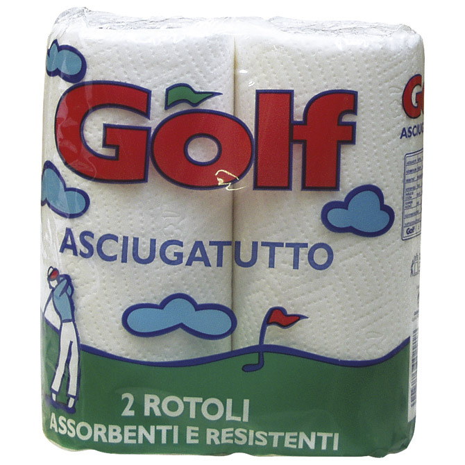 Ručnik papirnati jastučni 23 cm dvoslojni pk2 Happy Cartindustria Veneta bijeli!!