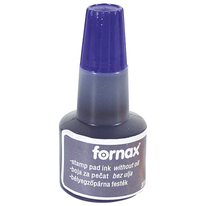 [000004460] Boja za pečat 30 ml Fornax plava