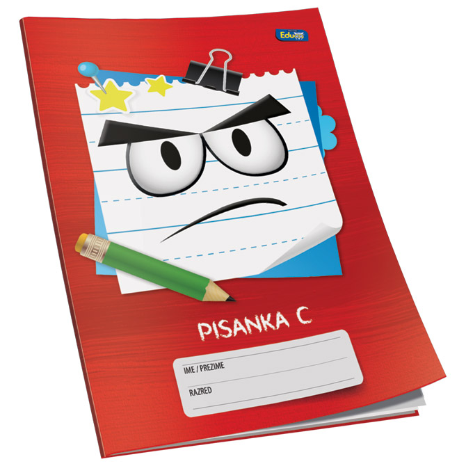 Obrazac školski pisanka "C" za 2 i 3razred Educa