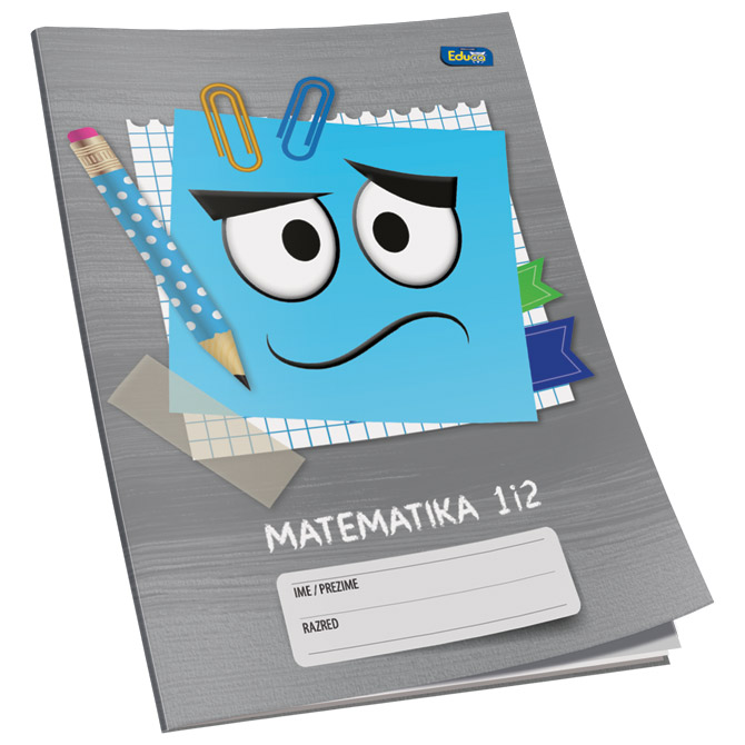 Obrazac školski matematika za 1 i 2razred Educa