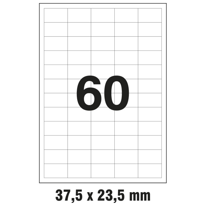 Etikete ILK  37,5x23,5 mm pk100L Markin 210A402