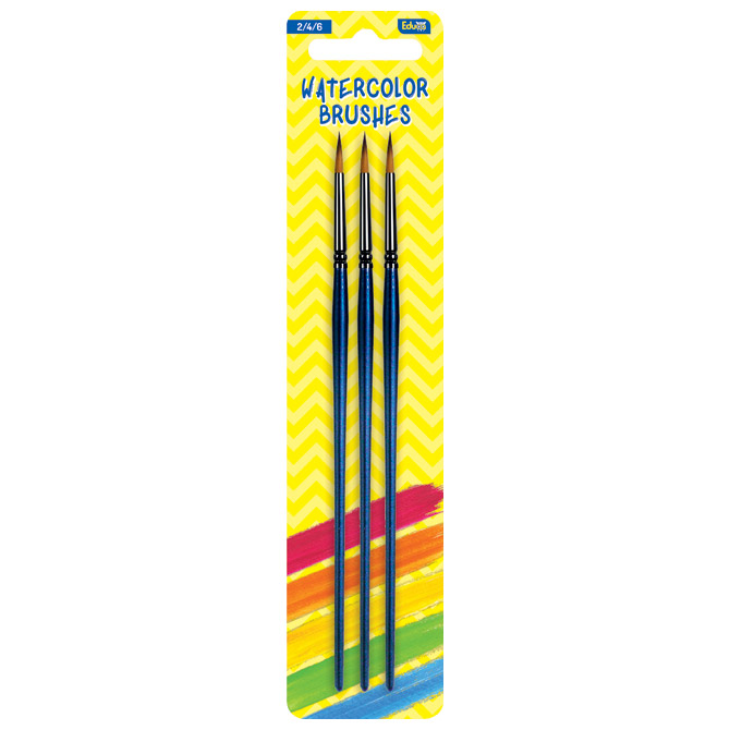 Kist za vodene boje 251/ 6,8,10 Educa blister