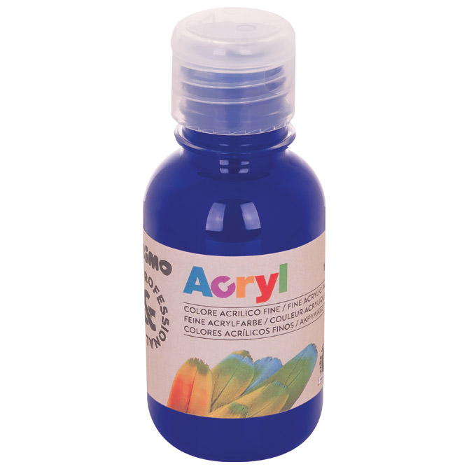 Boja akrilna 125ml Primo 402TA125521 tamnoplava