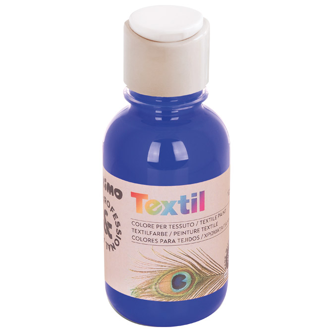 Boja tempera za tekstil 125 ml Primo 410TX125500 tamnoplava